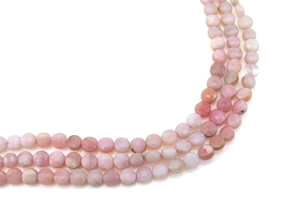 Natural Pink Opal Plain Round Beads Pink Opal Round Shape