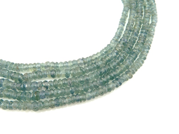 Multicolor Round Sapphire Faceted Rondelle Beads at Rs 35/carat in Jaipur
