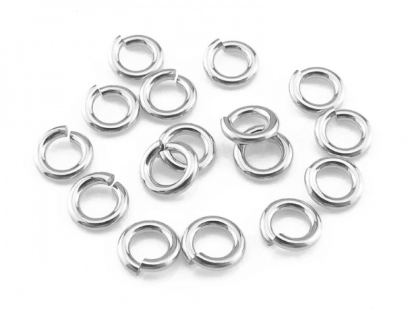 Sterling Silver Open Jump Ring 4mm ~ 20ga ~ Pack of 20