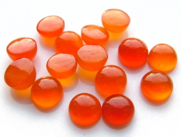 Carnelian Round Cabochon ~ Various Sizes