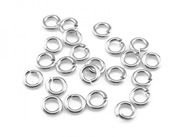 Sterling Silver Open Jump Ring 3mm ~ 22ga ~ Pack of 20