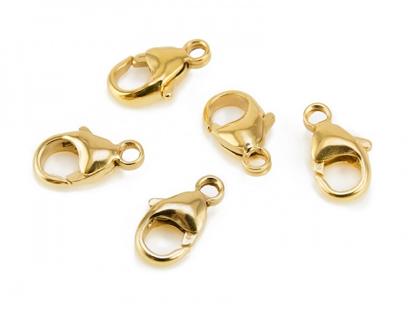 Gold Filled Oval Carabiner/Trigger/Lobster Clasp 11.5mm