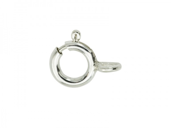 Sterling Silver Hook and Eye Clasp 14mm