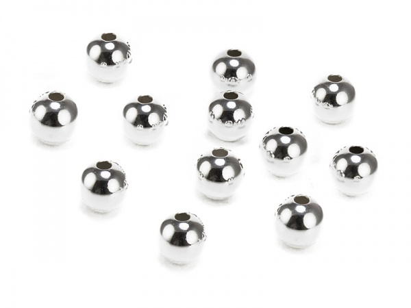 Sterling Silver Round Bead 7mm