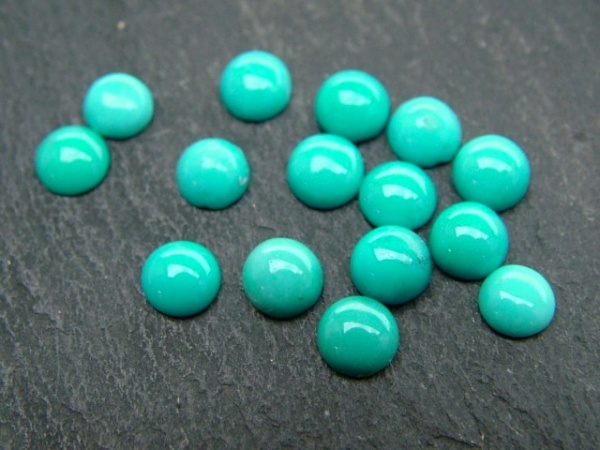 Turquoise Round Cabochon ~ Various Sizes