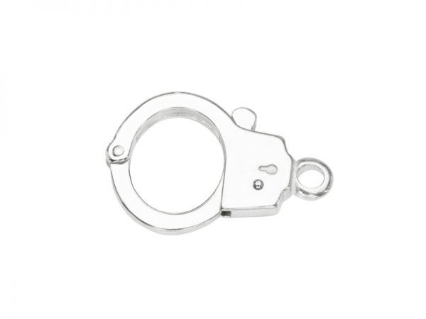 Sterling Silver Handcuff Clasp 21mm