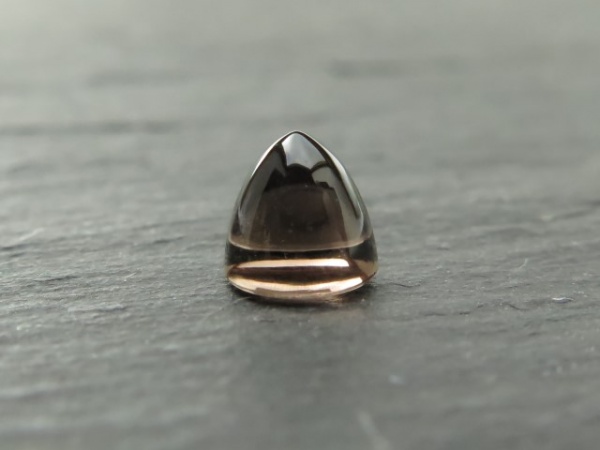 Smoky Quartz Bullet Cabochon 5mm