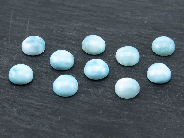 Larimar Round Cabochon ~ Various Sizes