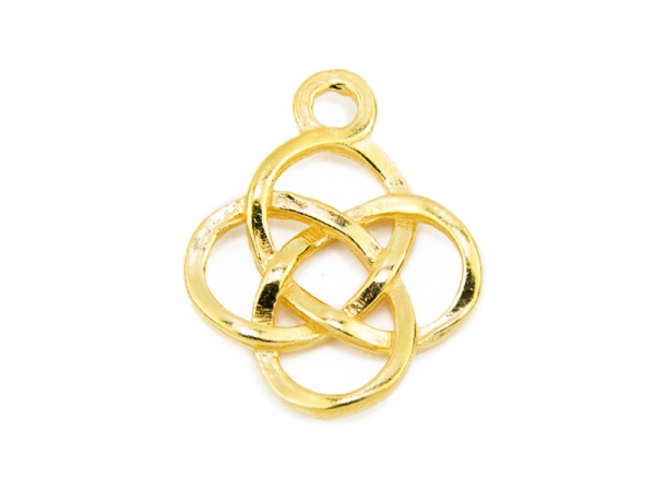 Gold Vermeil Celtic Pendant 14.5mm