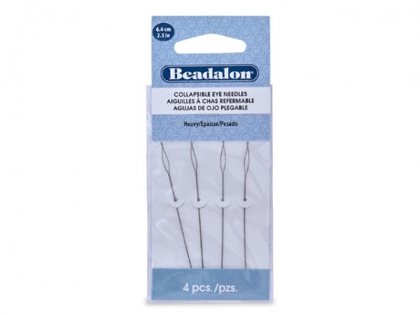 Beadalon Collapsible Eye Needles ~ Heavy