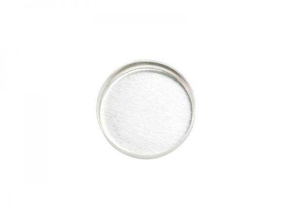 Sterling Silver Bezel Cup Setting 12mm