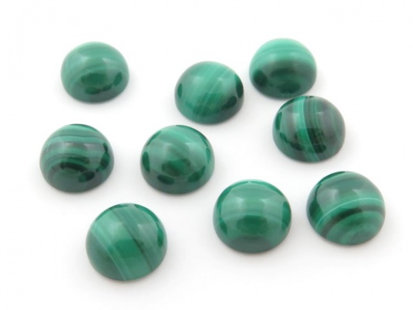 Malachite Round Cabochon ~ Various Sizes