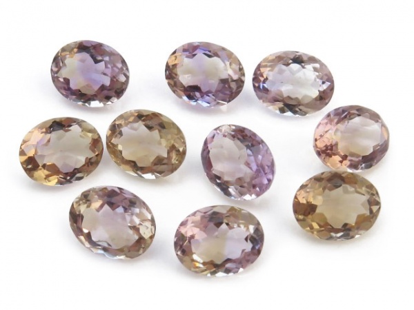 Ametrine Faceted Oval ~ Various Sizes