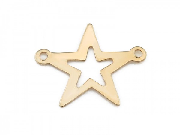 Gold Filled Star Connector 16.5mm
