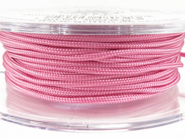 Griffin Braided Nylon Cord ~ 1.5mm ~ Dark Pink ~ 10 metres