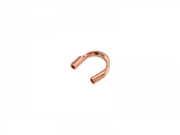 Rose Gold Vermeil Wire Protector .021'' (0.53mm)  ~ Pack of 10
