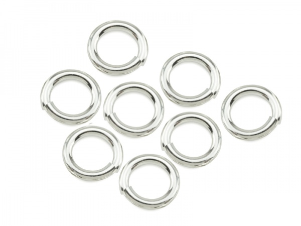 Sterling Silver Open Jump Ring 7mm ~ 16ga