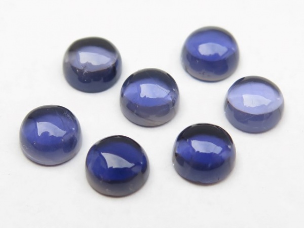 Iolite Round Cabochon ~ Various Sizes