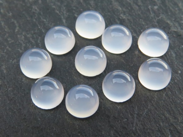 Chalcedony Round Cabochon ~ Various Sizes