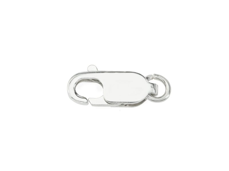 Sterling Silver Lobster Claw Clasp w/Open Ring 13.5mm