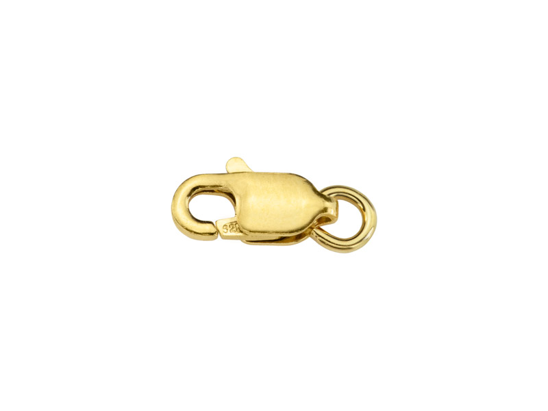 Gold Vermeil Lobster Claw Clasp 8mm