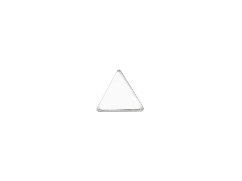 Sterling Silver Triangle Solderable Accent 5mm