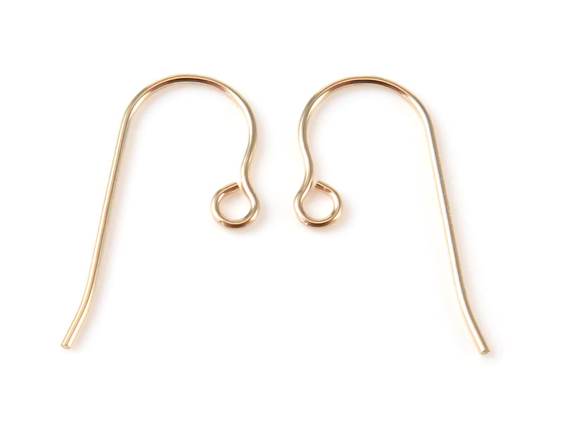 14K Gold Ear Wire ~ PAIR