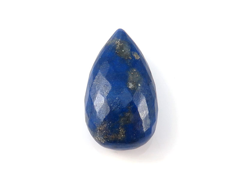 AA+ Lapis Lazuli Micro-Faceted Pear Briolette ~ SINGLE ~ Various Sizes