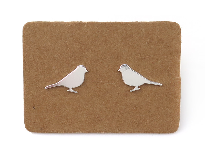 •STRAY• labradorite sparrow + silver earrings