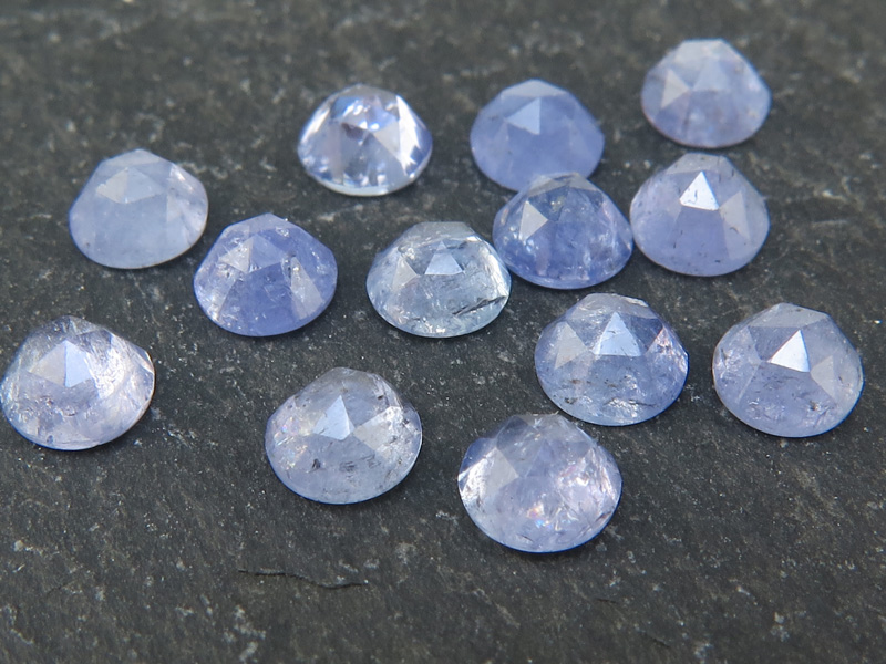 Tanzanite Rose Cut Cabochon ~ Various Sizes