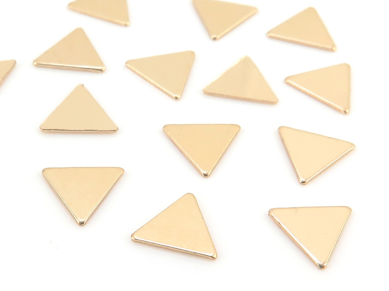 Gold Filled Triangle Solderable Accent 5mm