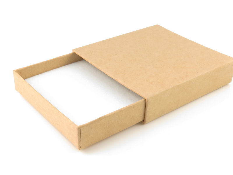 Pull Out Box with Foam Insert ~ Natural ~ 75mm x 75mm