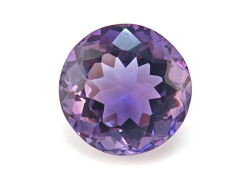 Amethyst Faceted Round 16.75mm