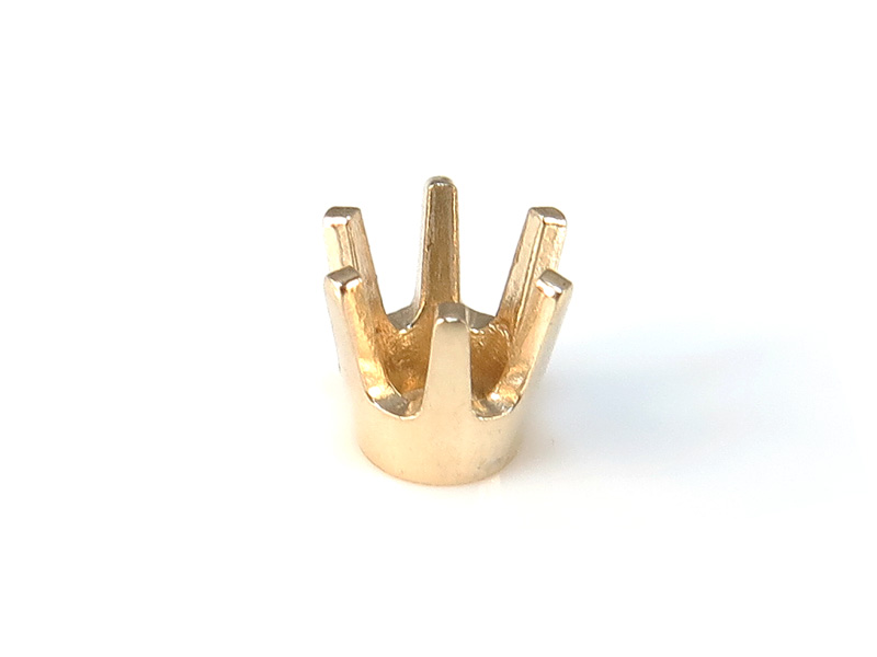 14K Gold Round Prong Setting 4mm