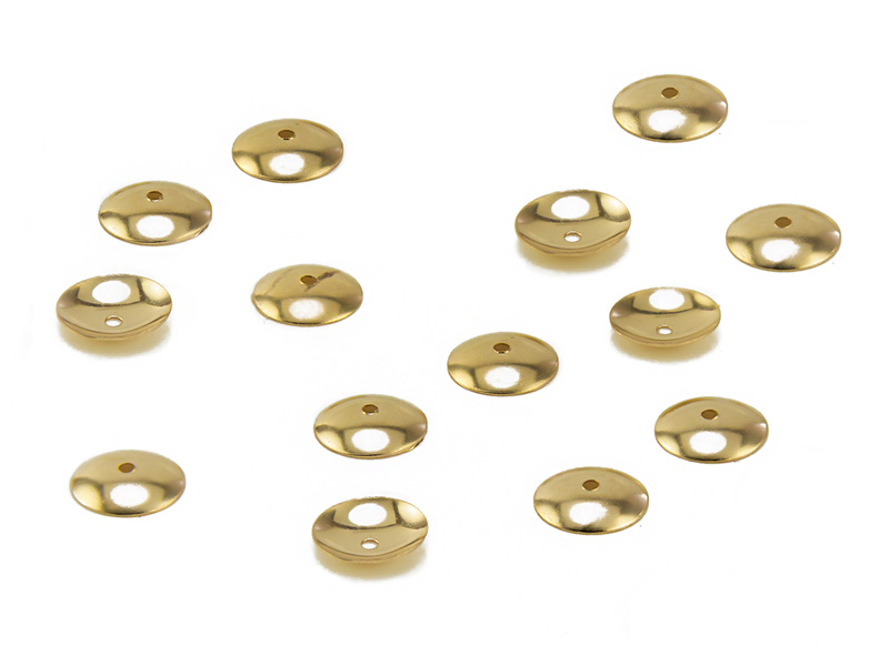 14K Gold Bead Cap 5mm