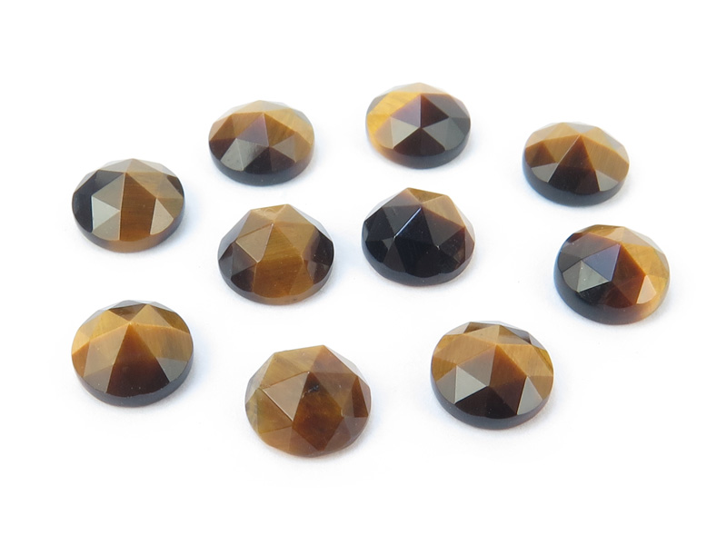 Tiger's Eye Rose Cut Cabochon ~ Various Sizes