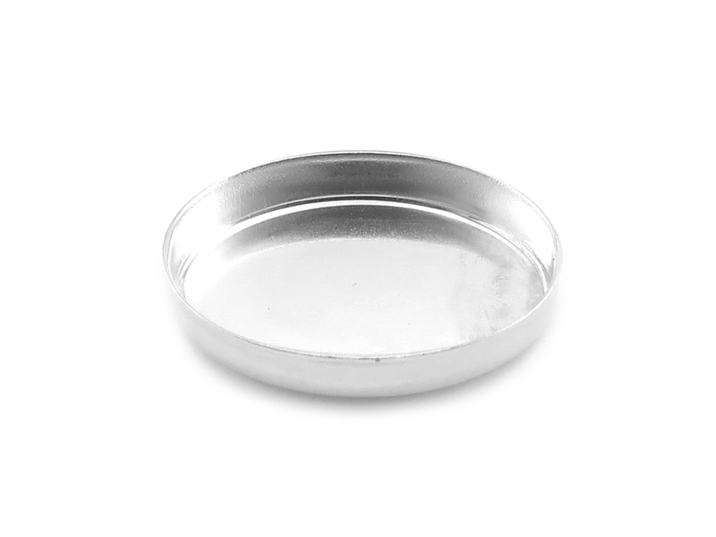 Sterling Silver Oval Bezel Cup Setting 14mm x 10mm