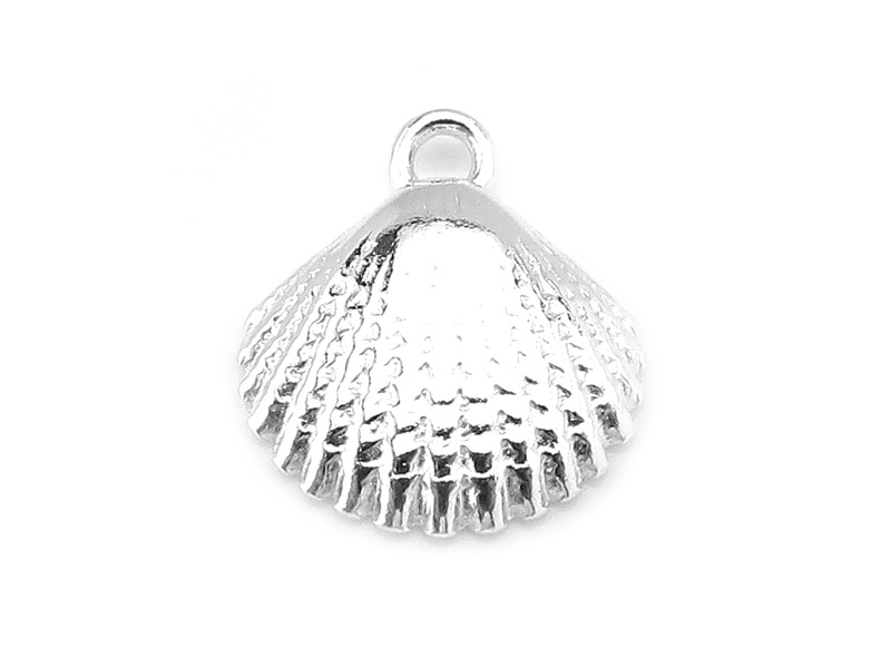 Sterling Silver Shell Pendant 14mm