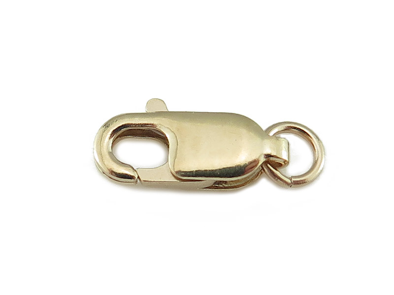 Bead Landing 15mm Gold Lobster Claw Clasp - 8 ct