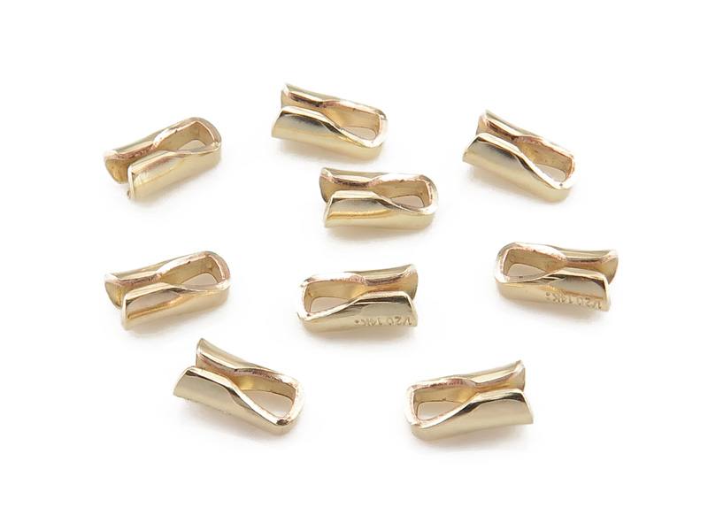 Gold Filled Round End Cap 1.5mm ID