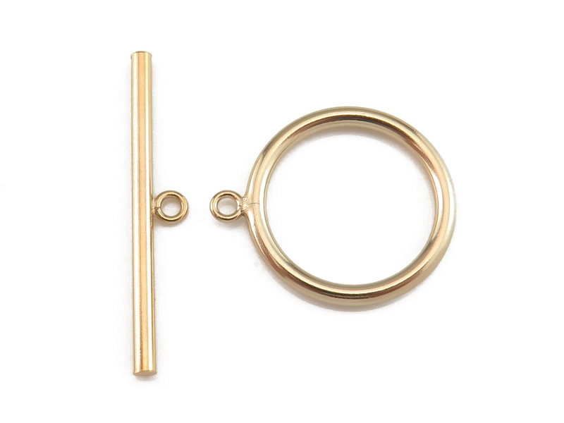 Gold Filled Toggle and Bar Fastener 20mm