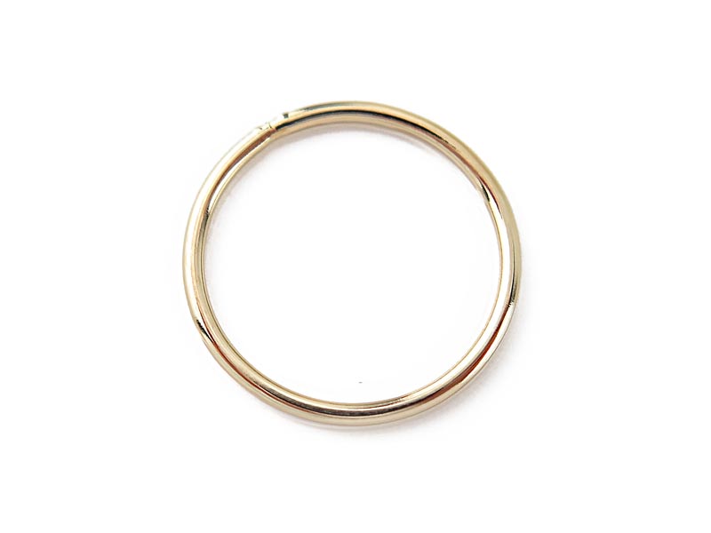 Gold Filled Closed Jump Ring 15mm ~ 18ga