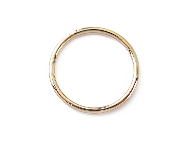 Gold Filled Closed Jump Ring 15mm 18ga
