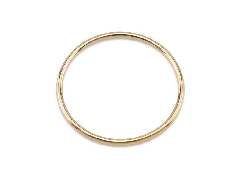 Gold Filled Closed Jump Ring 20mm ~ 18ga