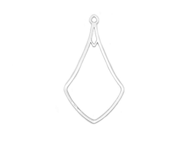 Sterling Silver Bell Pendant 31mm