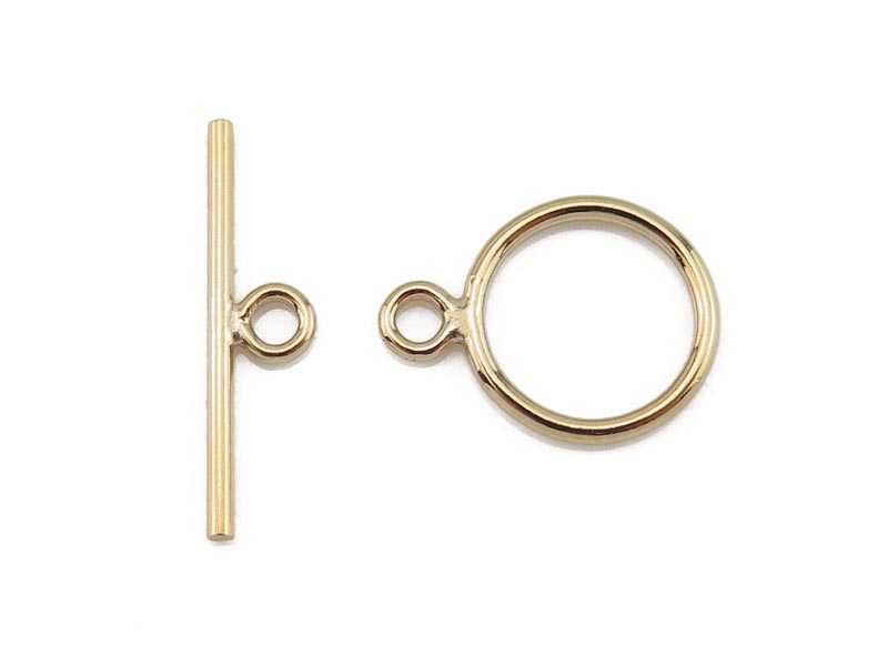 Gold Filled Toggle and Bar Fastener 10mm