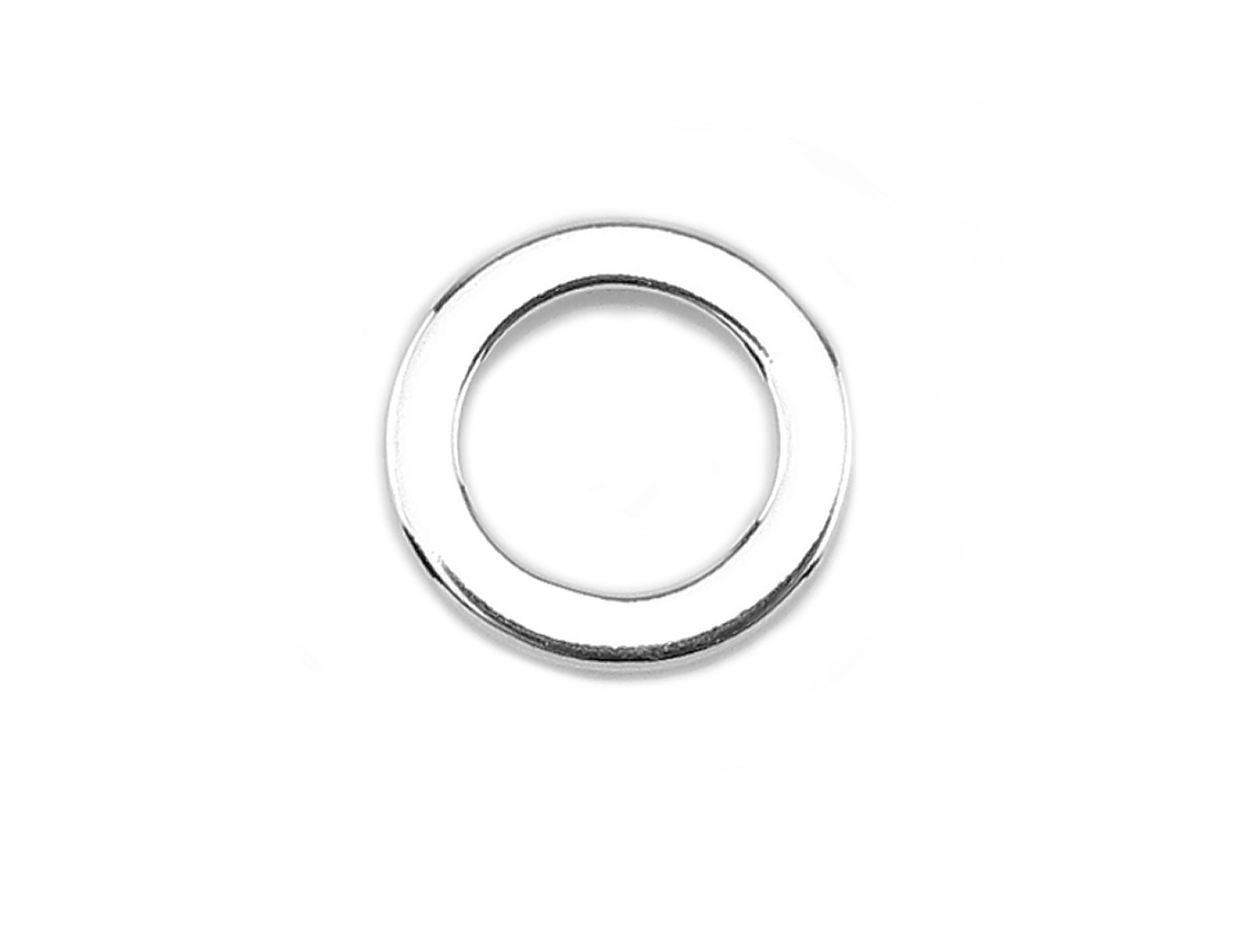 Sterling Silver Round Washer 10mm