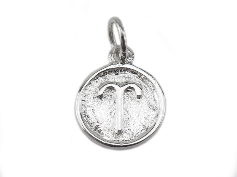 Sterling Silver Zodiac Charm  ~ Aries