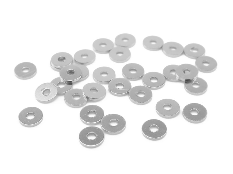 Sterling Silver Flat Spacer 3mm