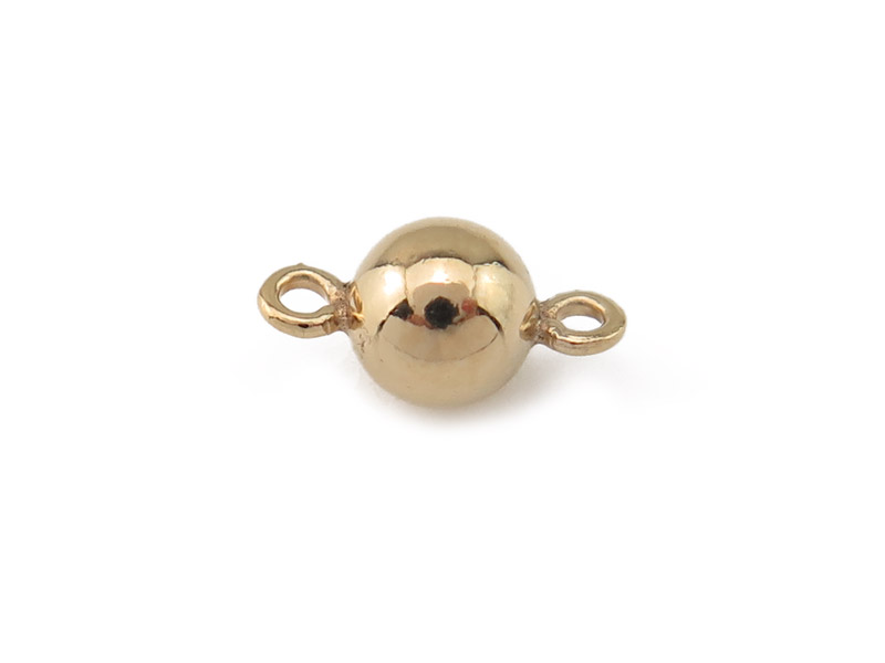 Gold Filled Ball Connector 4mm